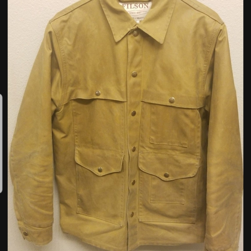 Filson Tin Cloth Cruiser Size Small Made in USA